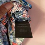 WAYF Blue Floral Pleated Maxi Skirt Size XS EUC Photo 4