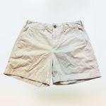 Gap Y2k Vintage 2000s Khaki Tan 5" Shorts Size S Basic, Minimalist, Preppy Photo 0