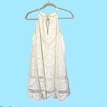Lovers + Friends Under the Sun White Ivory Eyelet Lined Dress Size XS Photo 6
