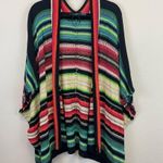 Ralph Lauren Lauren  Tribal-Aztec Linen Blend Crochet Open Cardigan Shawl OS‎ Photo 0