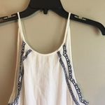 Lush Clothing Lush large white and blue romper Photo 2
