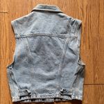 Banana Republic  Light Blue Denim Vest Photo 3