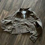 Pistola  Naya Leopard Print Cropped Denim Jacket Photo 0