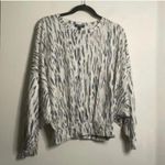 EXPRESS Animal Print Sweatshirt Jogger Athleisure Loungewear Set Photo 3