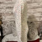 Boutique Long Sleeve Sweater Dress White  Photo 1