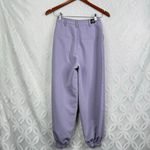 Ledin Lavender K Fashion Baggy Streetwear High Waisted Jogger Pants Size XS Purple Photo 5