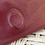 Cartier  Classic Burgundy and Gold Clutch Photo 10