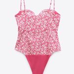 ZARA  Floral Printed Corset Bodysuit Photo 1