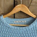 Lara Knit Womens Sweater Sz Small Baby Blue 3/4 Sleeve Cozy Photo 1