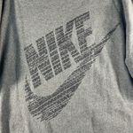 Nike  Womens XL Rally Boyfriend BF Logo Sweatshirt Oversize Dark Army Green Tunic Photo 2