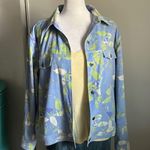 Christopher & Banks Sporty Vintage Floral Stretch Lightweight Button Up Jacket Photo 10
