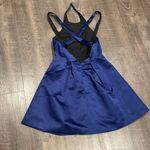 Lovers + Friends Revolve  royal blue halter crisscross back cocktail dress Photo 1