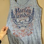 ✨ Harley Davidson Women’s Blue Tank Top Las Vegas Nevada XL Photo 2