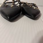 Marc Fisher black pointy slide on flat shoes women size 7 M Photo 10