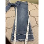 Democracy  Ab solution Kick Flare Double Layer Fray Hem Crop Jeans, size 10 Photo 6