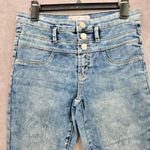 No Boundaries  Blue Button Jeans Pants Size 9 Photo 2