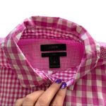 Via Penny Lane Reworked Apparel | Aaliyah Graphic Pink Button Up Shirt Photo 4