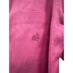 Ralph Lauren Vintage  Linen long sleeve Hot Pink women's size M Photo 3