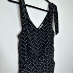 Molly Bracken  Black Dotted Jumpsuit Photo 2