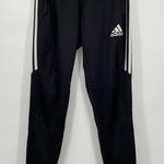 Adidas  jogger pants,‎ zipper at slim ankle, sz S Photo 0