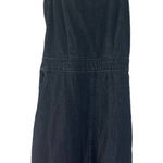 Universal Threads Universal Thread Women's Size 2 XS Blue Denim Apron Mini Sleeveless Dress Photo 0