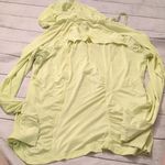 Tangerine  yellow half zip hooded pullover size medium Photo 5