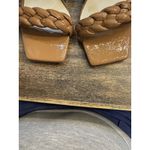 Dolce Vita Paily Heels Taupe Patent Stella, Leather Shoes Size 10 Braided Brown Photo 5