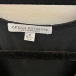 Green Envelope LA Green Envelope Black Peplum Top Photo 2