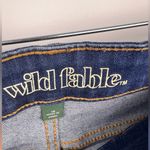 Wild Fable  High Rise Skinny Jeans Blue Distressed Raw Hem Stretch Denim 16 Photo 4