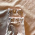 Showpo Baby Pink Deep V Snap Closure Cheeky Bodysuit Sz 2 Balletcore Lagenlook Pink Photo 2