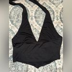 SheIn Elegant Black Halter Top Photo 3