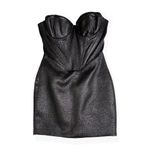 House Of CB Eevi Mini Dress, Black Sparkle, XS Photo 5