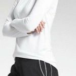 Athleta  Brooklyn Workout Shorts Women Size‎ 2 Black White Photo 0