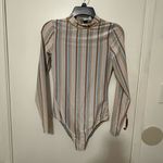 O'Neill  Shimmering Striped Bodysuit Photo 7