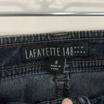 Lafayette 148 Size 8 Dark Blue Rinse Skinny Jeans Photo 6