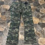 Miss Me  Green Camo Flare Jeans size 31 Photo 2