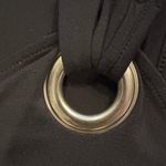 Venus | Women's Black Fringe V-Neck Sleeveless Blouse Shirt Photo 4