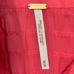 Free People Pink Love Life Sheer Buttondown Photo 9