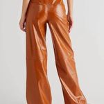 Free People Twin Flame Faux Leather Pant Photo 1