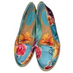 Naturalizer Clara Floral Flats Womens 10 Artsy Vacation Spring Summer Beach Photo 2