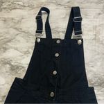 Divided  Black Denim Overall Dress Photo 4