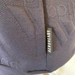 Adidas  Aeroready Jacquard Logo Full Zip Hoodie Sweatshirt Navy Blue NEW Photo 3