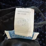 Gunne Sax VTG  Jessica McClintock Blue Velvet Black Taffeta Party Dress‎ Size 8 Photo 10