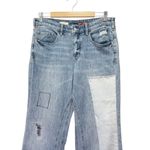 Anthropologie  Pilcro Laidback Flare Jeans Size 29 Patchwork Distressed High Rise Photo 4