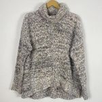 Lou & grey  Sequined Marled Chunky Wool Blend Turtleneck Sweater Photo 1