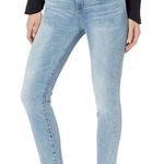 DL1961 Womens Margaux Frayed Hem Instasculpt Ankle Skinny Jeans Promenade Sz 28 Photo 0