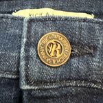 Rich & Skinny Biker Dark Wash Bootcut Jeans Cut A1167 Size 28 Photo 4