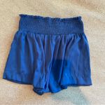 TCEC ADORN Boutique Blue High Waist Flowy Shorts Size Medium Photo 1