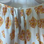 J.Crew NWOT Smocked-Waist Mini Dress in Gathered Floral Block Print — Size Large Photo 5