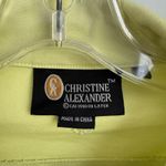 Christine Alexander Rhinestone Rodeo Western Jacket sz M Button Front Yellow Size M Photo 3